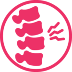 Icono de columna vertebral para tratamiento de dolor ortopédico en Clínica TOI